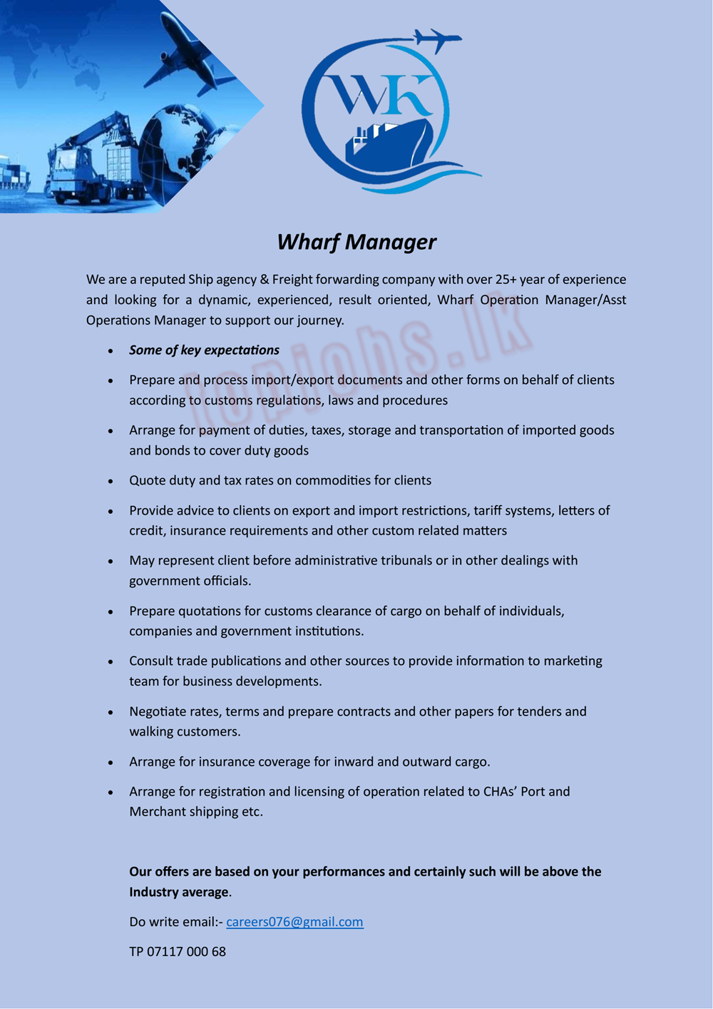 Wharf Manager
