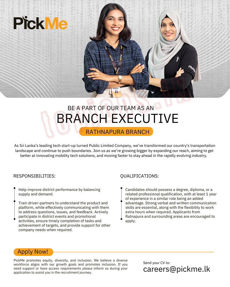 Branch Executive - Rathnapura