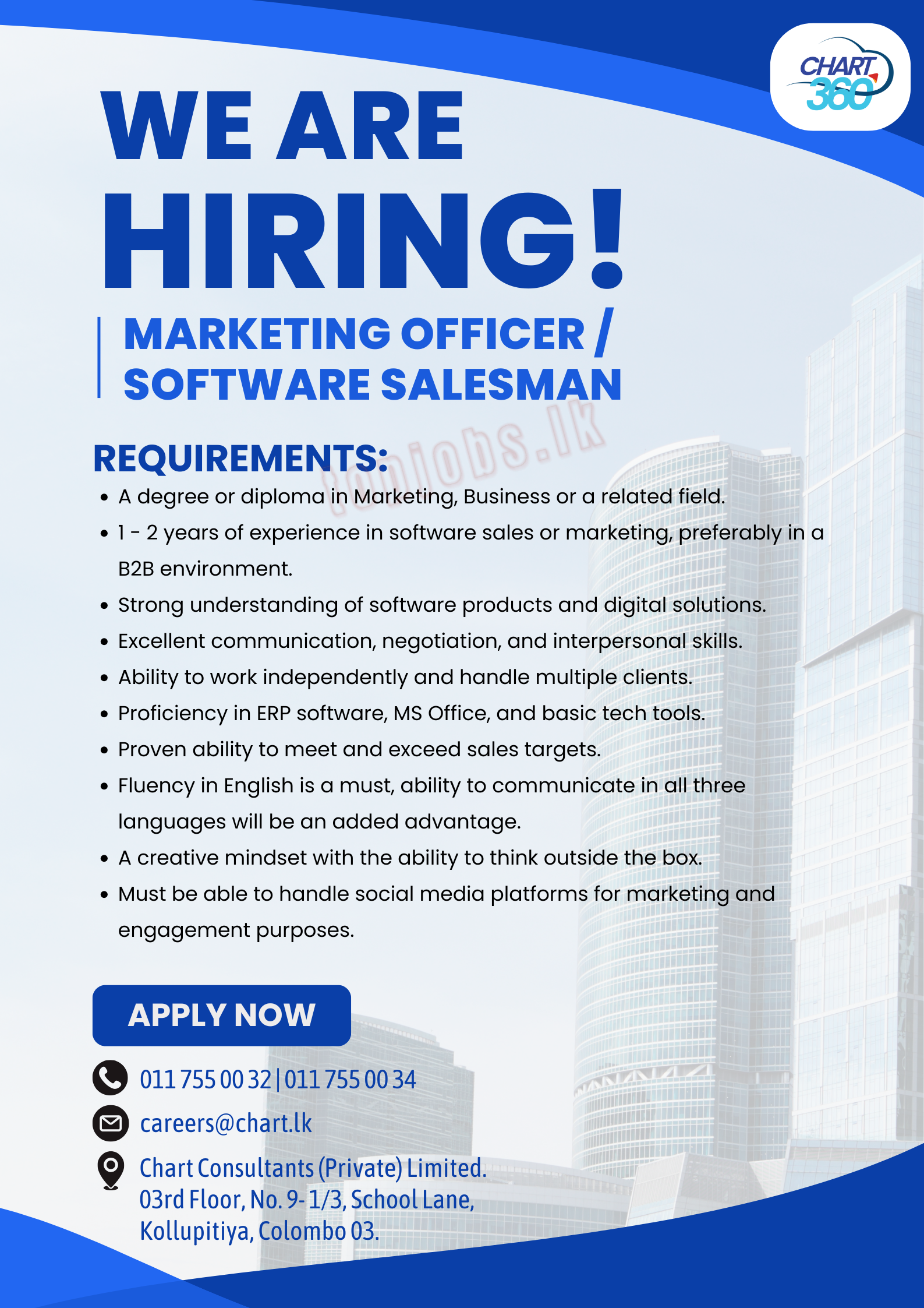Marketing Officer | Software Salesman