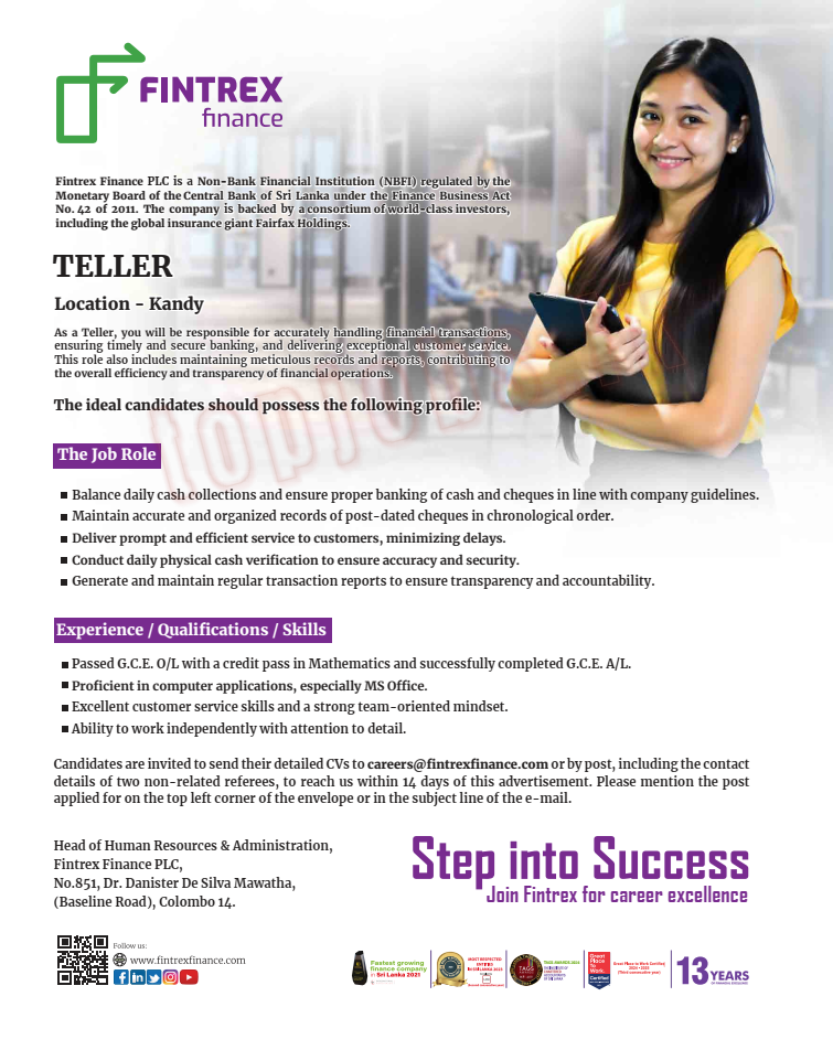 Teller - Kandy