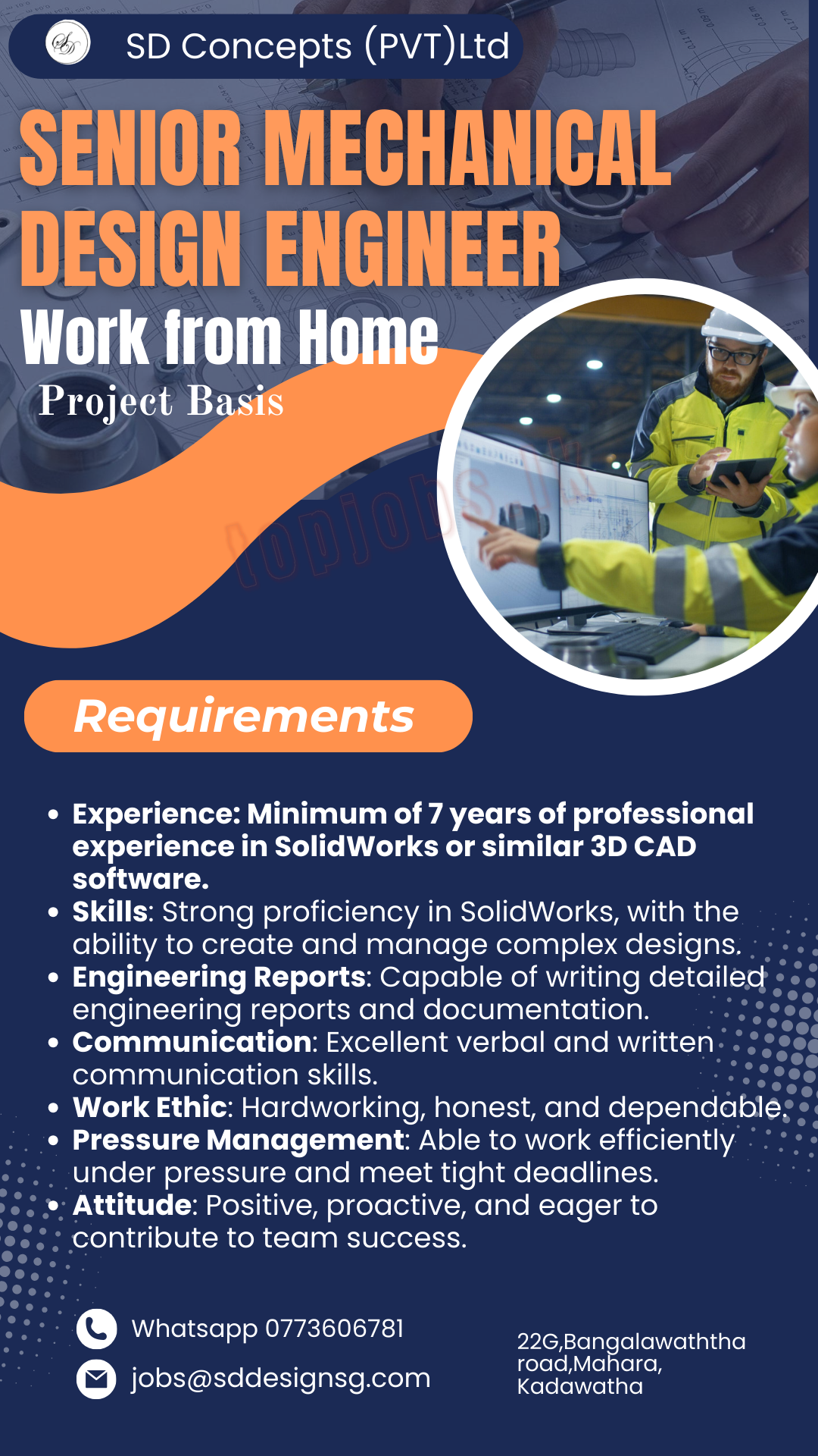 Senior Mechanical Design Engineer - Work From Home