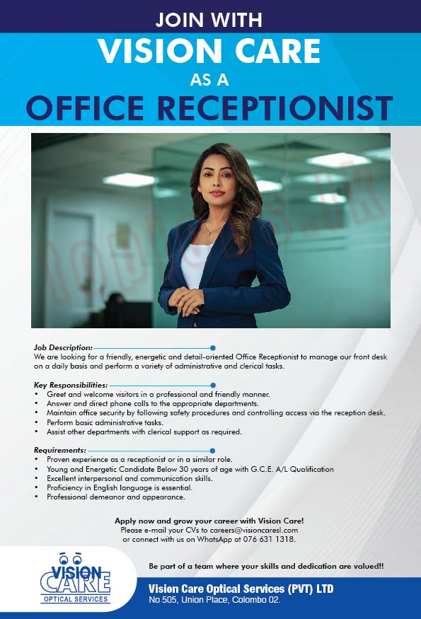 Office Receptionist